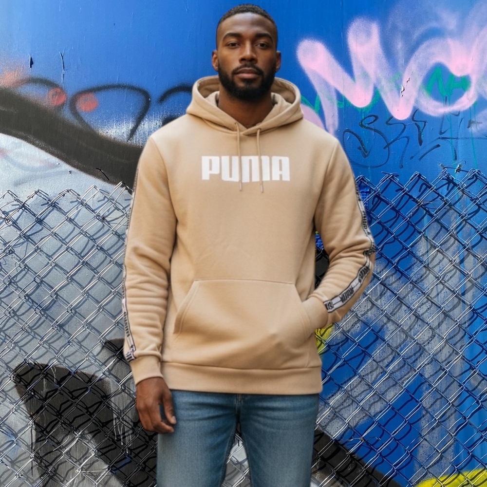 Puma Tan Hoodie for Men new with tags - Picture 6 of 13